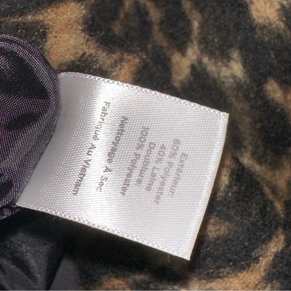 Talbots Women’s Size 10P Faux Fur Wool Blend Animal Print Pencil Skirt Lined Y2K - Picture 8 of 10